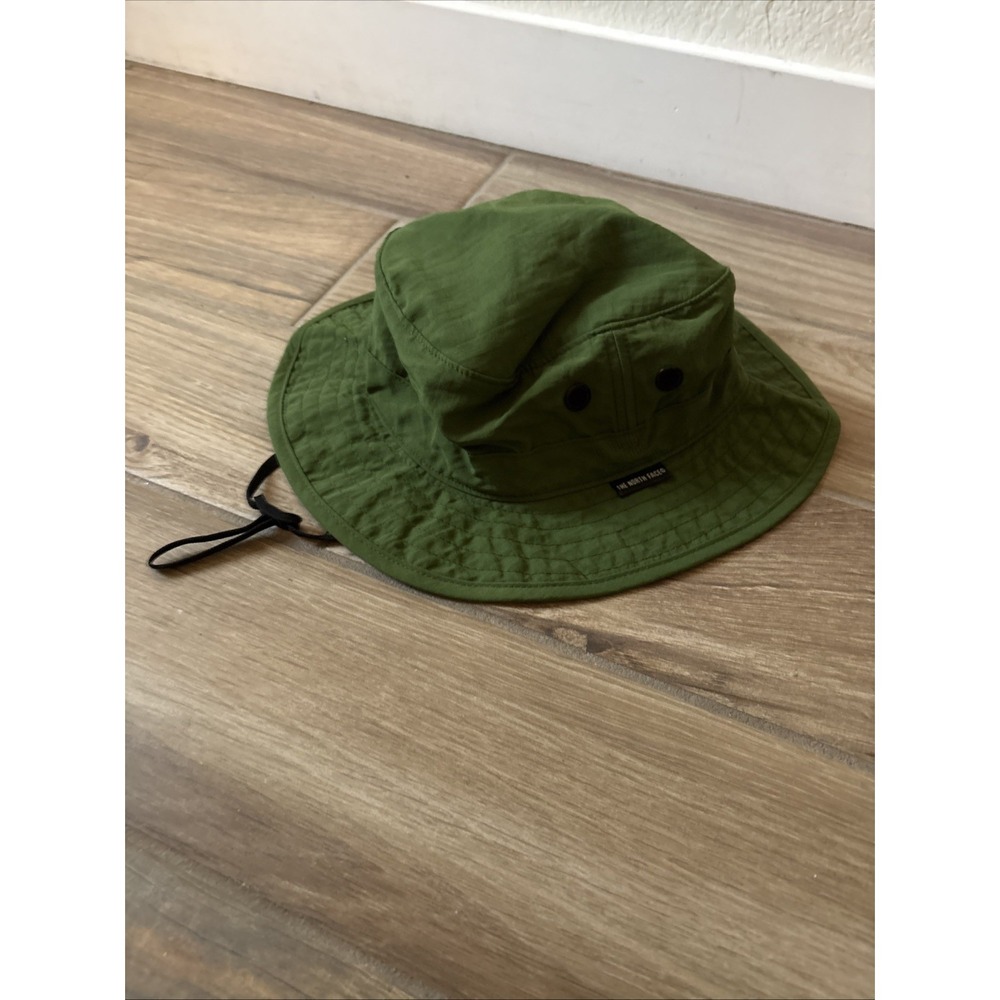 The North Face Green Nylon Adjustable Boonie Hat UV Protection One Size